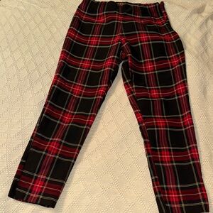 Time and Tru Red Plaid Men's Dress Pants
